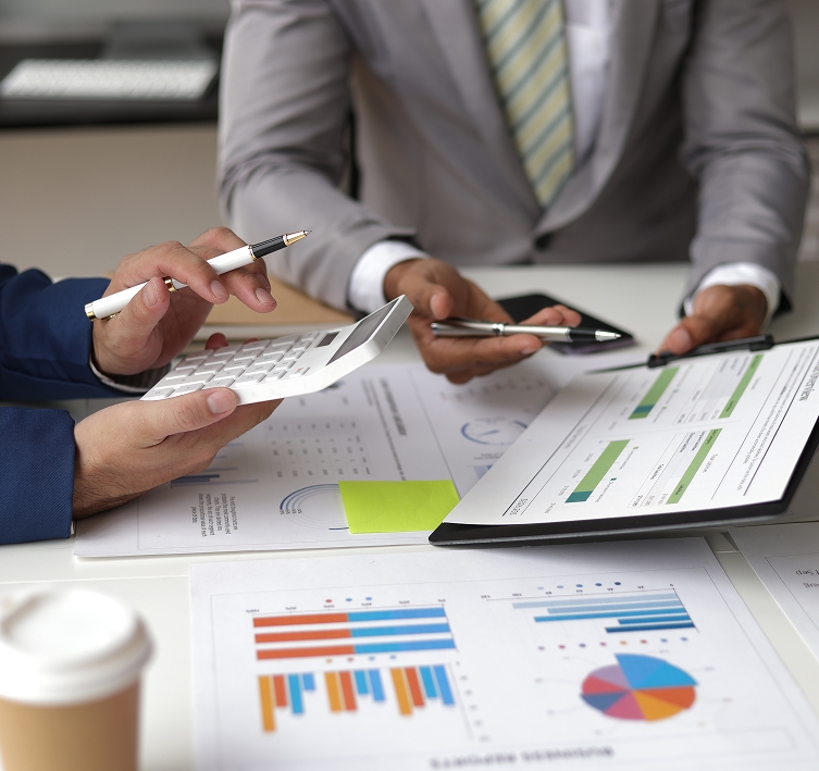 accountant explaining tax planning report